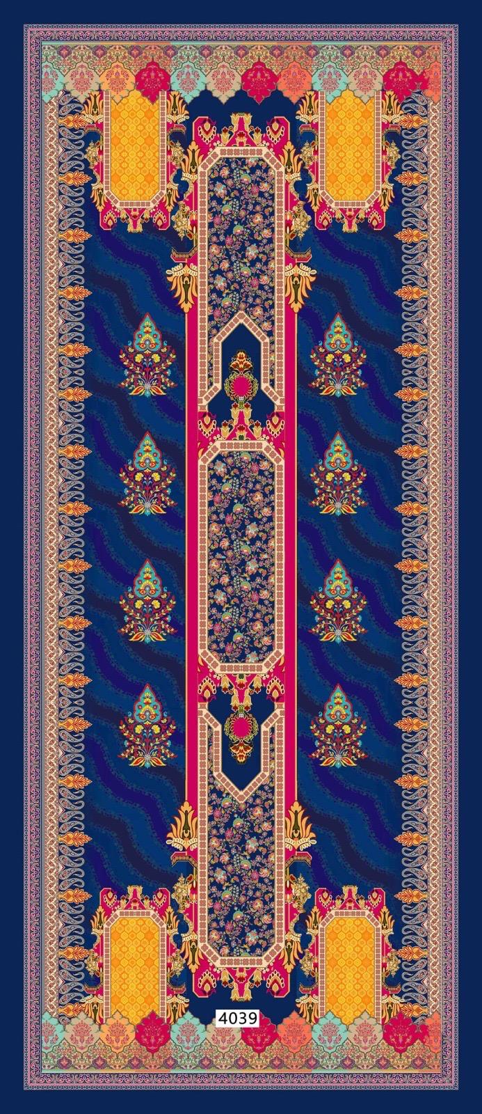 Noorangi Raas Mirror-Embellished Chinon Dupatta