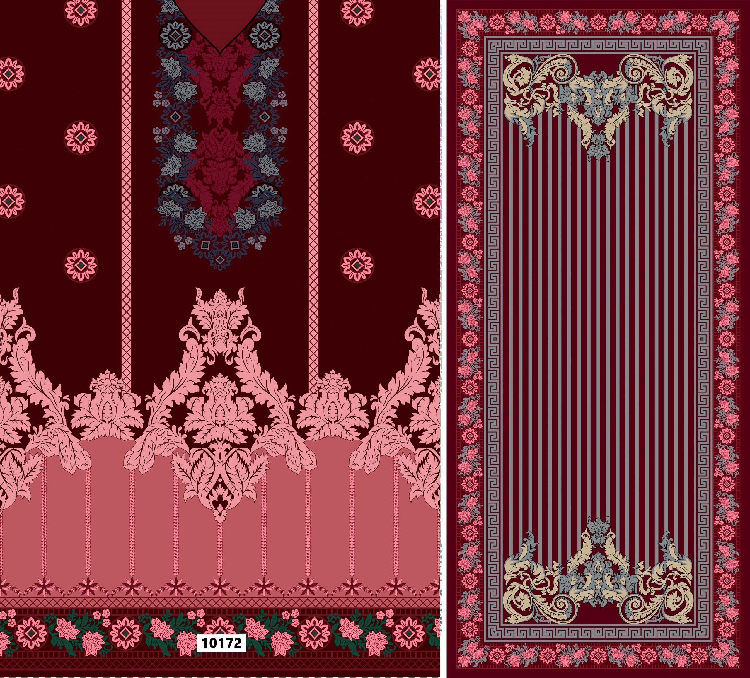 MehrozMirror-Embellished Chinon Dupatta