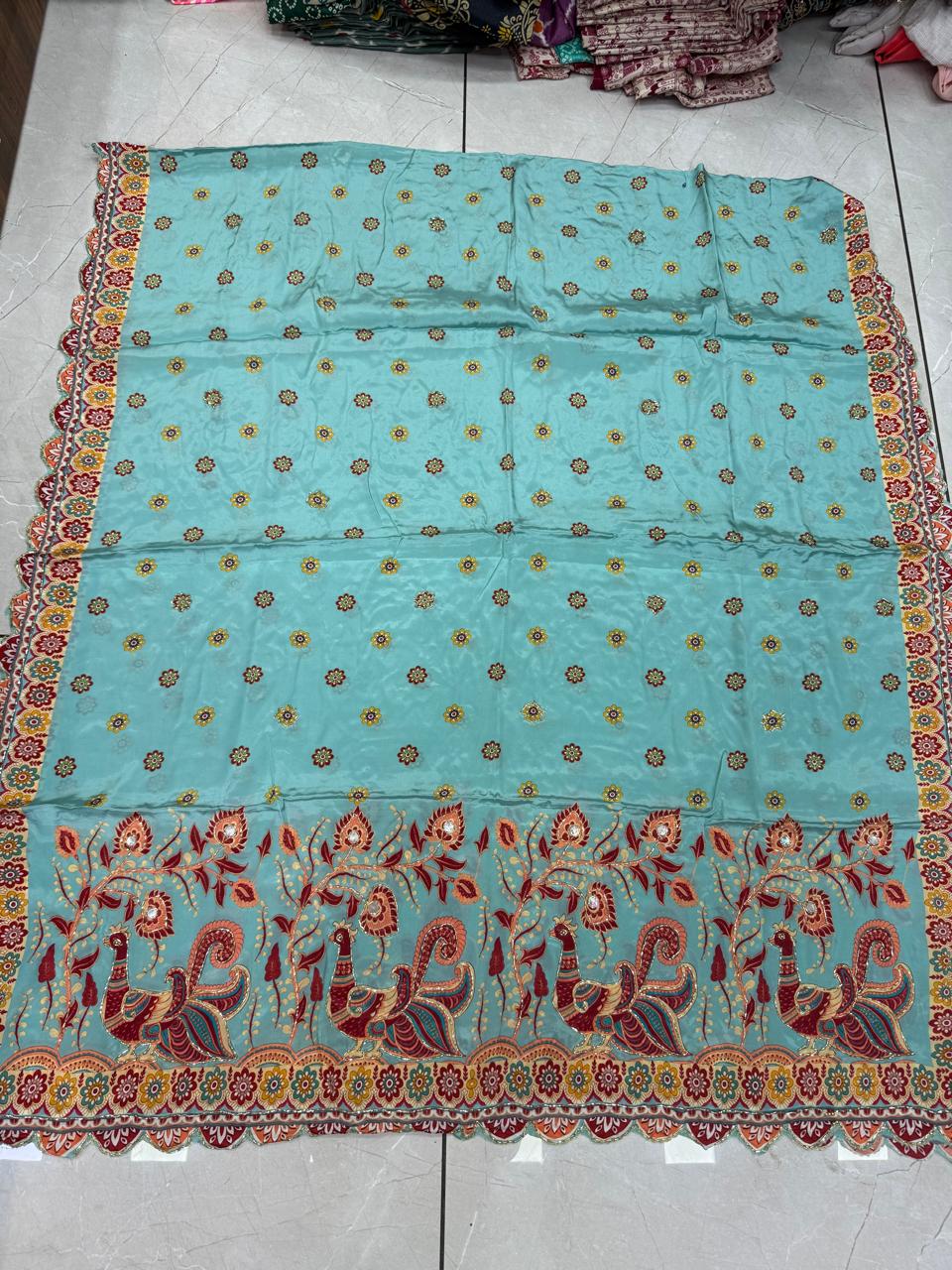 Tarangini Pure Crepe Handwork Dupatta