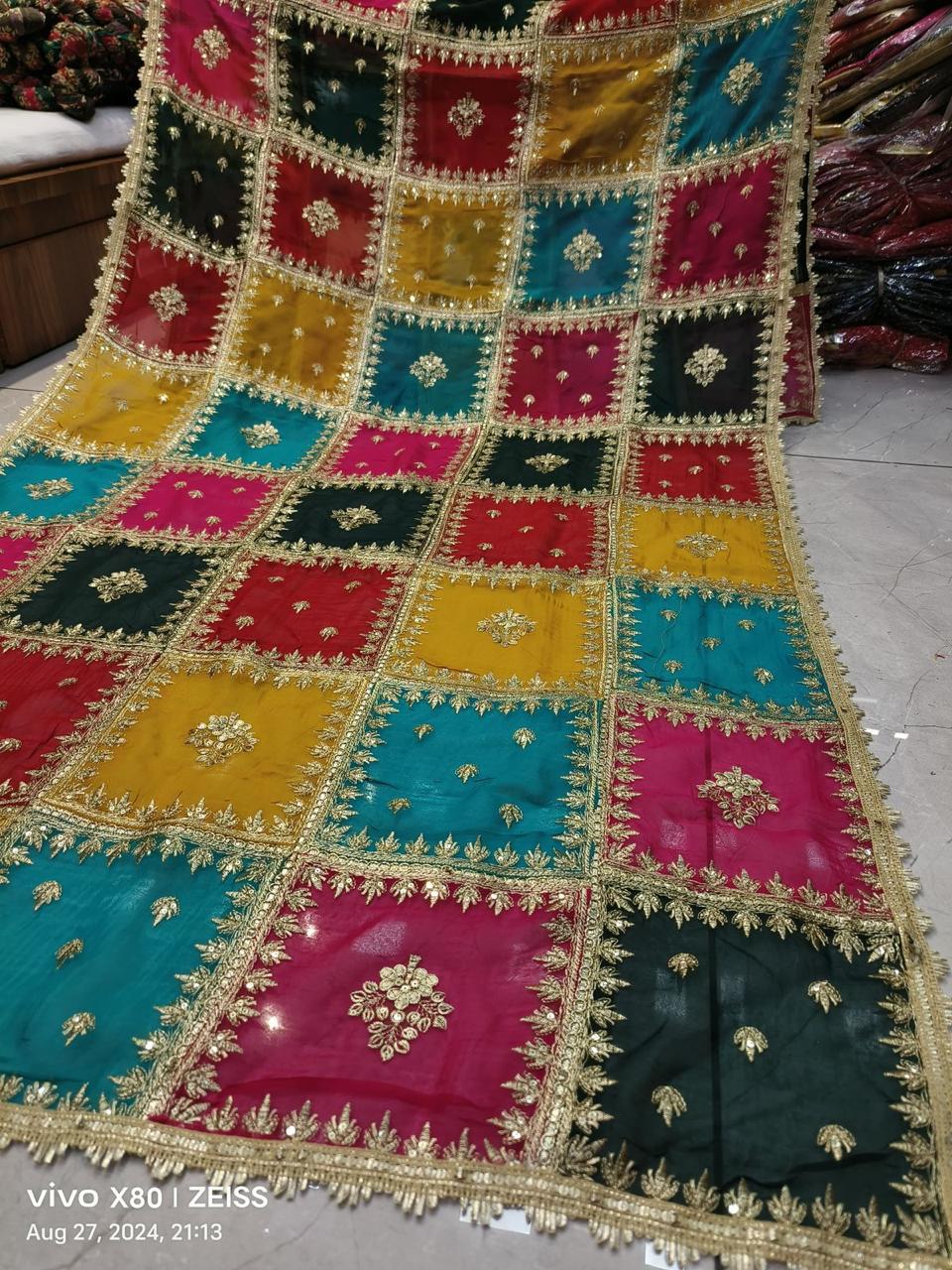 Raunakshri Organza Dupattas