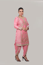 Aarizah – 3 Piece Salwar Suit (Pink)