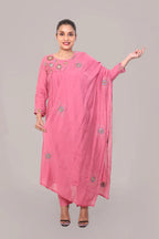Ruby – 3 Piece Salwar Suit (Pink)