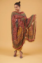 Rajnivaas Mirror-Embellished Chinon Dupatta