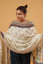 Padmalata Pure Crepe Handwork Dupatta