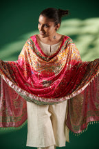 Gulnaar Mirror-Embellished Jacquard Dupatta