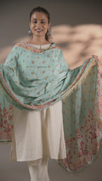 Tarangini Pure Crepe Handwork Dupatta