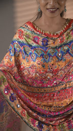 Rajwada Mirror-Embellished Jacquard Dupatta
