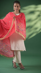 Rajprabha Pure Crepe Handwork Dupatta
