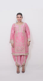 Aarizah – 3 Piece Salwar Suit (Pink)