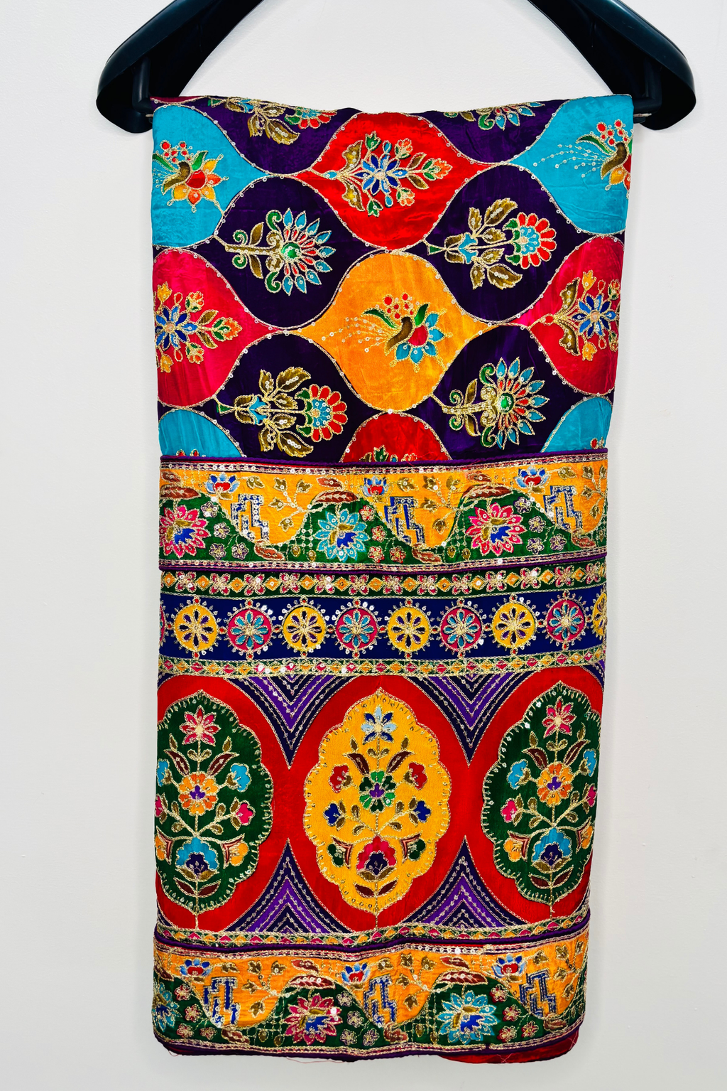 Suhana - Multicolor Crepe Dupatta