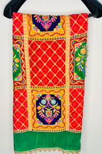 Meherbaan - Multicolor Crepe Dupatta
